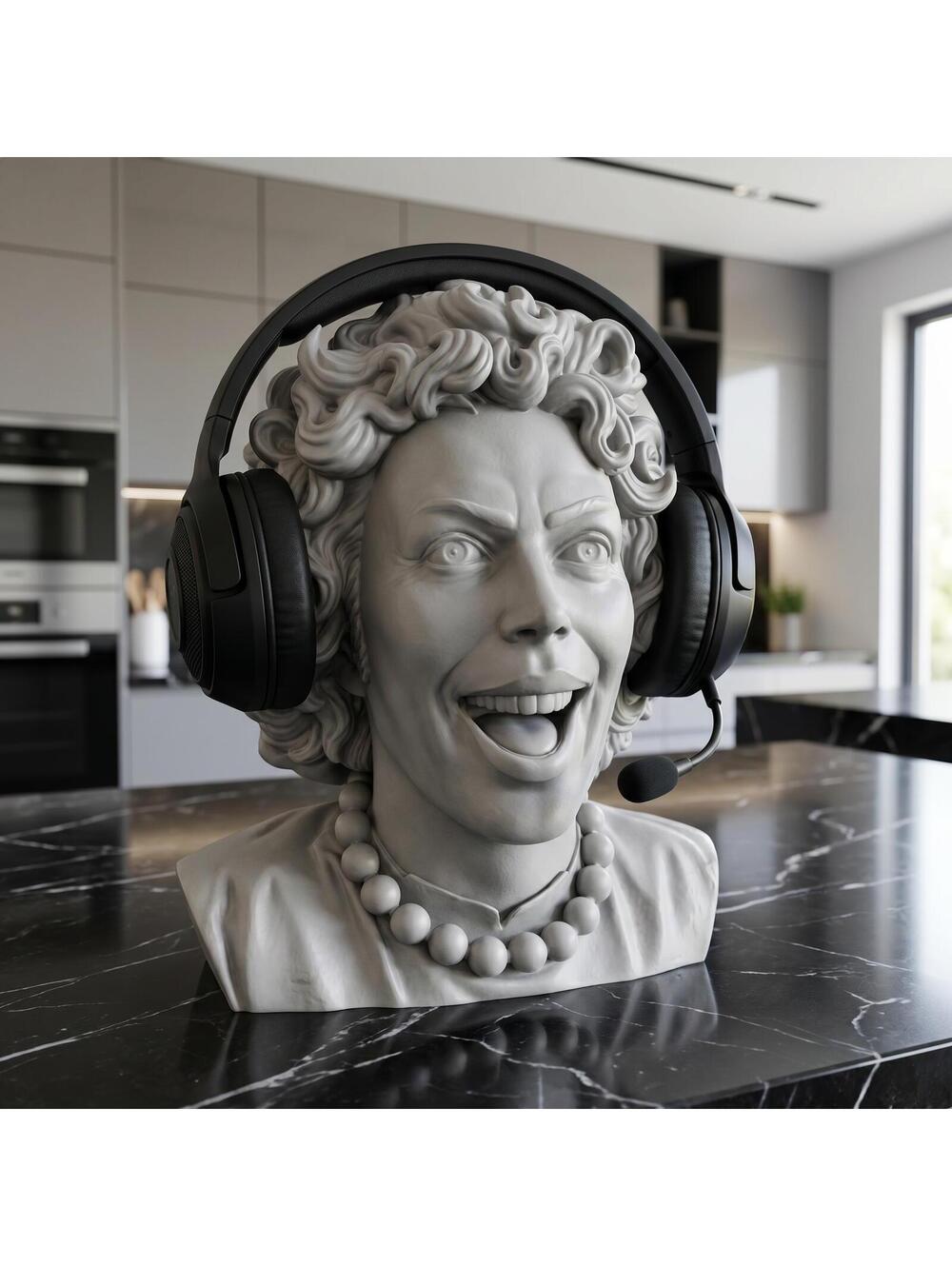 Rocky Horror Headset Holder - Frank-N-Furter Headphone Stand - Gamer Gift Idea